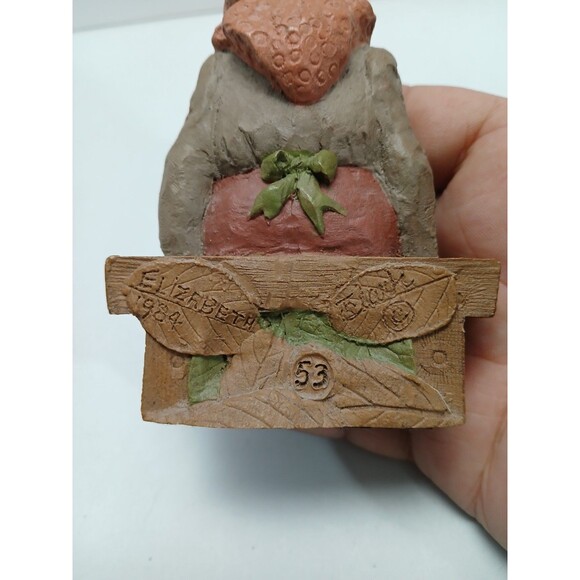 Tom Clark "Elizabeth" 1984 Gnome Figurine Wet Signed #53 - Picture 6 of 6